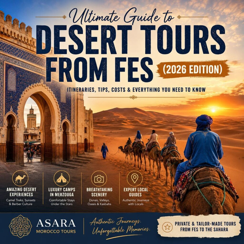 Desert Tours from Fes: The Complete Guide to the Sahara, Merzouga & Erg Chebbi