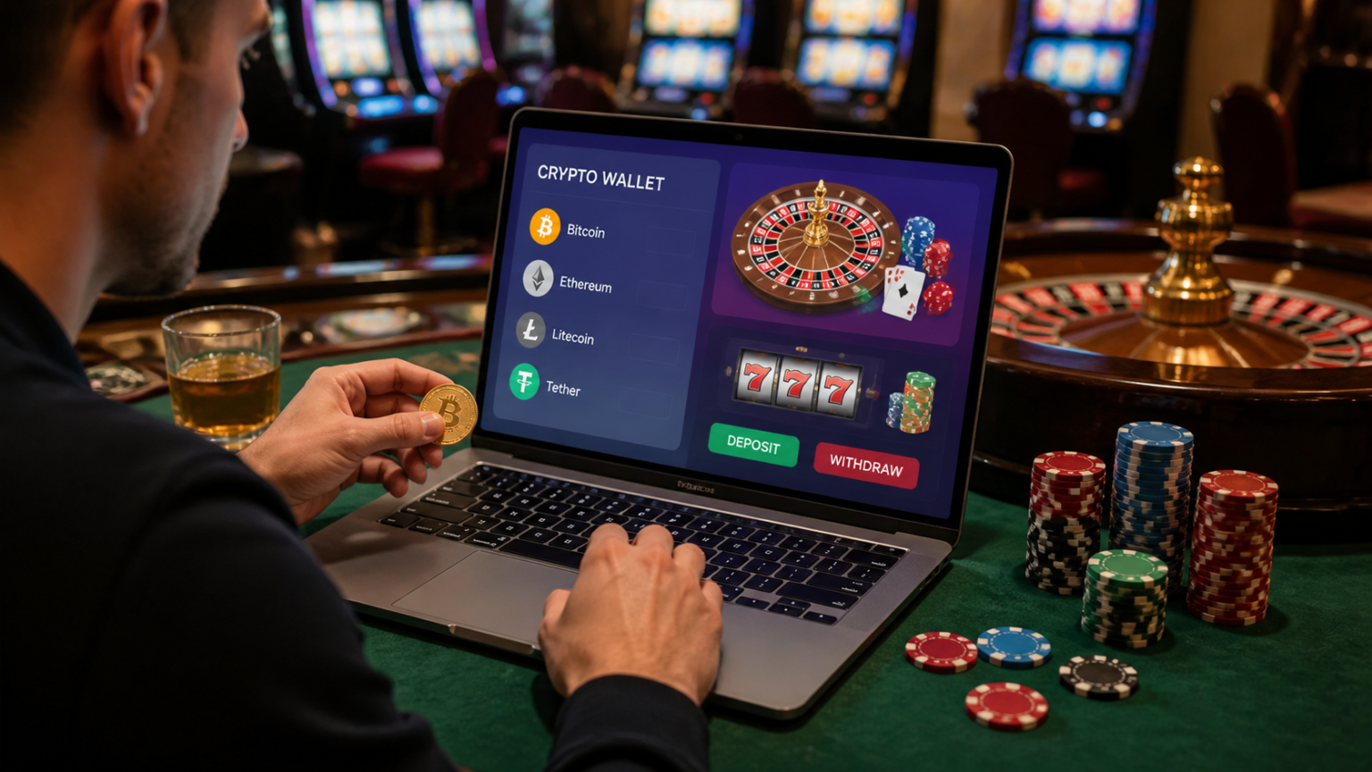 How Online Casino Crypto Is Changing Player Expectations Player using crypto to fund an online casino account