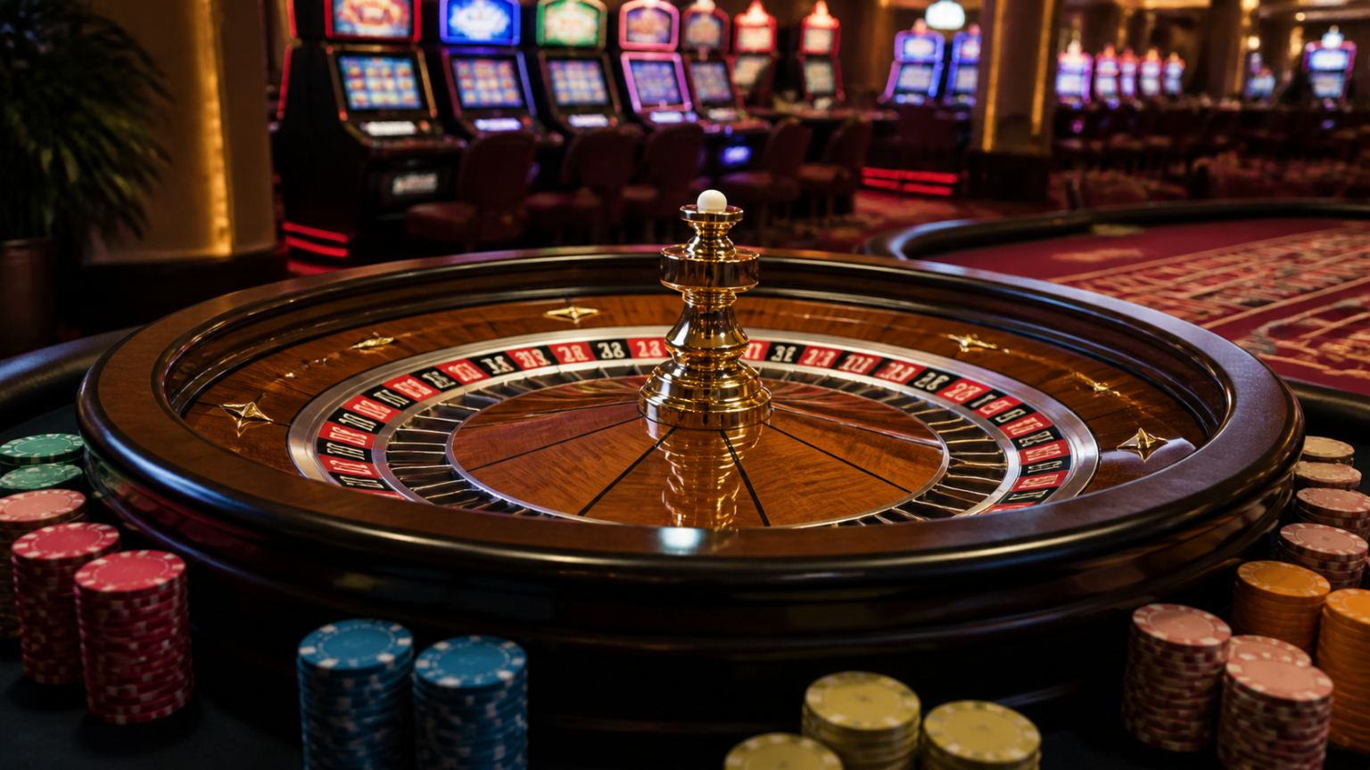 How to Choose the Best Online Casino for Your Style Casino gaming table with chips and roulette wheel